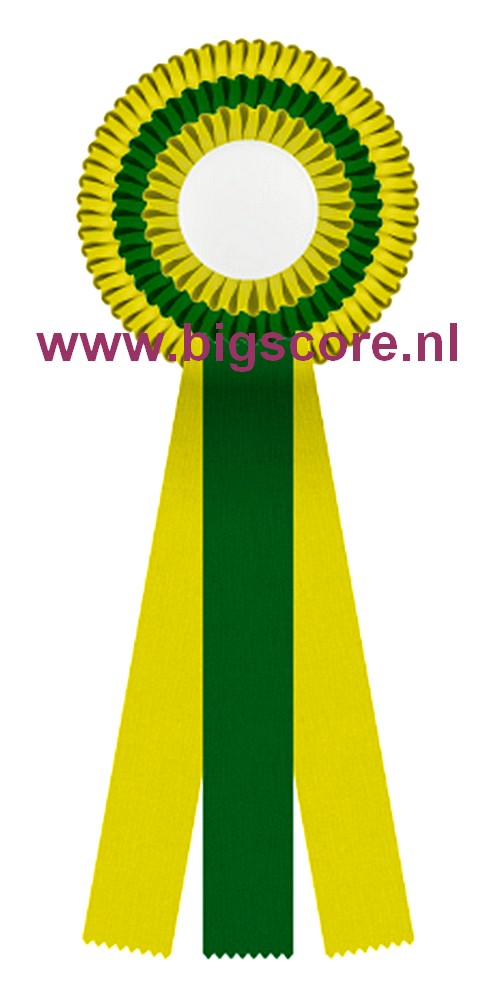 R 03 multi 3-Ringsrozet Ø 13 L: 31 cm Blanco met optie Full-Colour 50 mm afslag